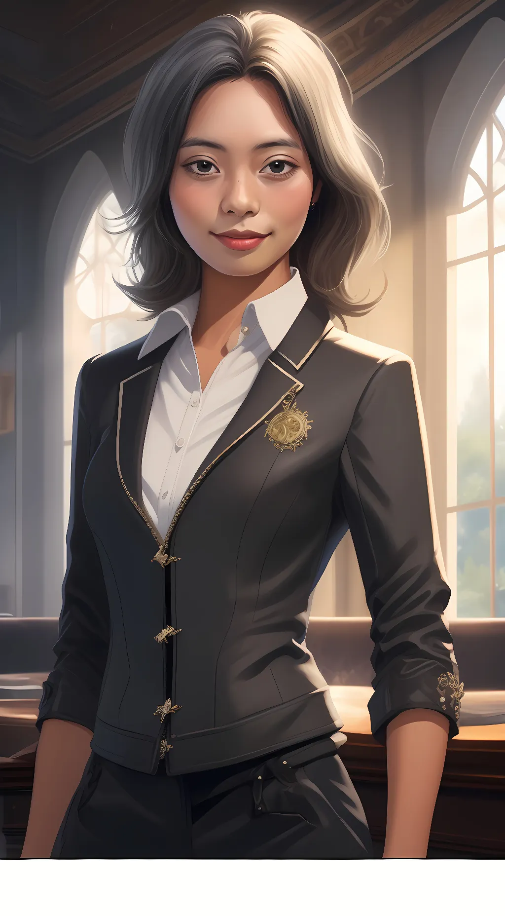 ai character: rizza the second background