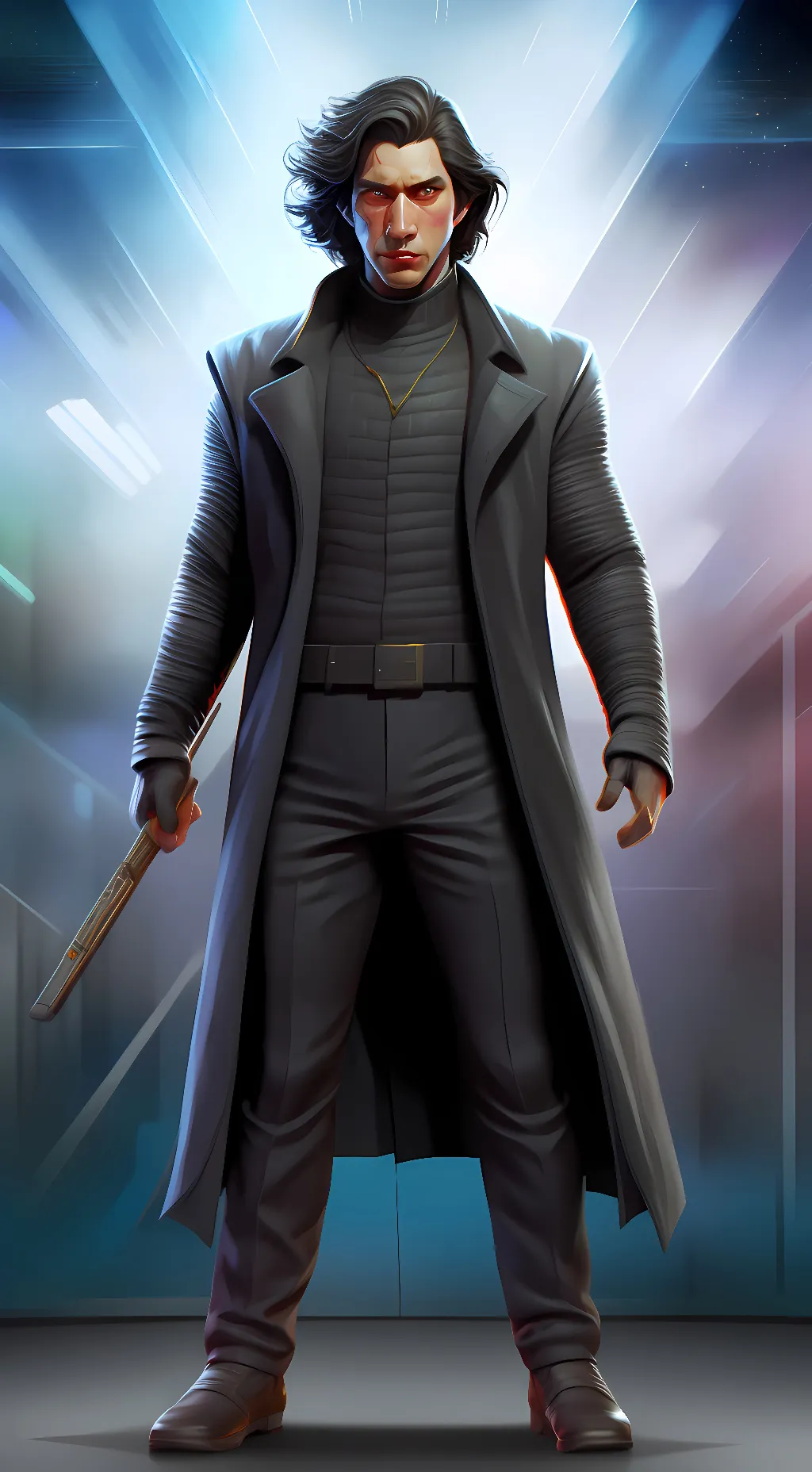 ai character: Kylo Ren background