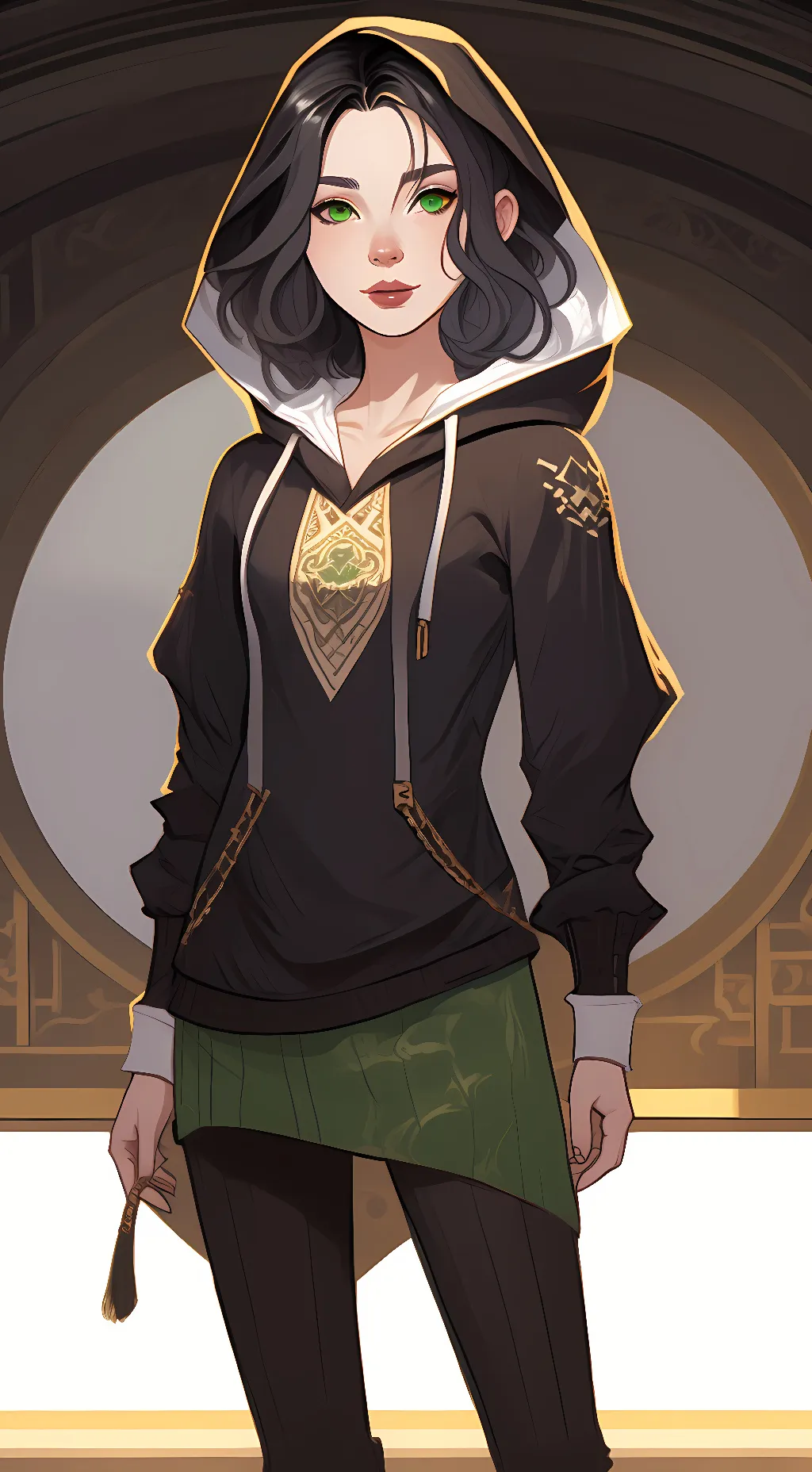 ai character: gade  background