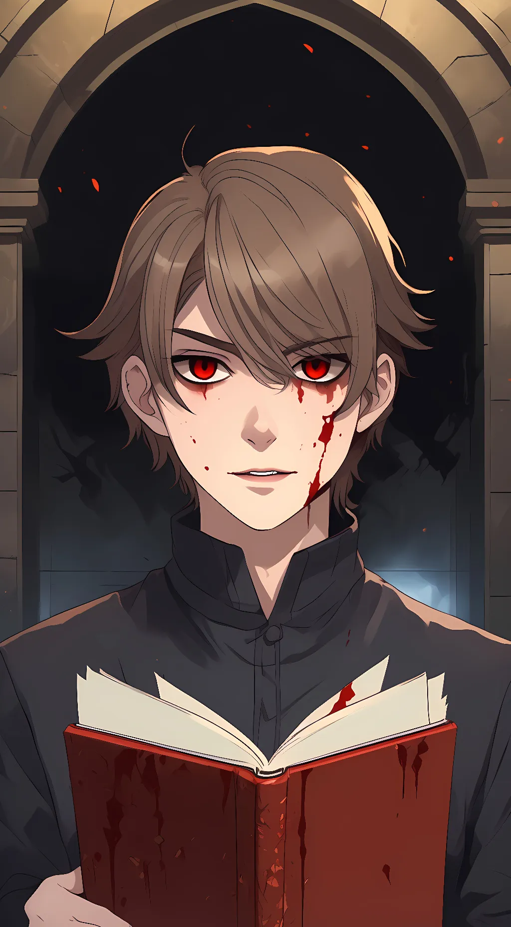 ai character: Light background