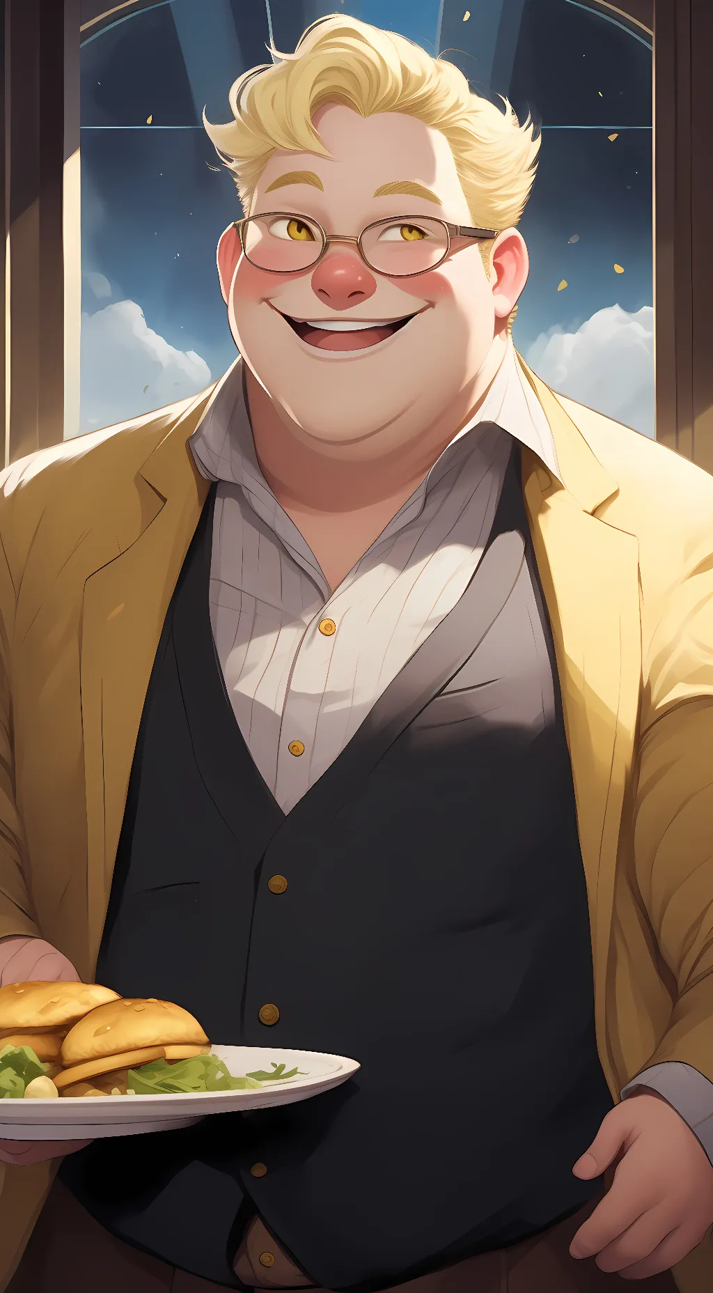 ai character: Taishiro Toyomitsu background