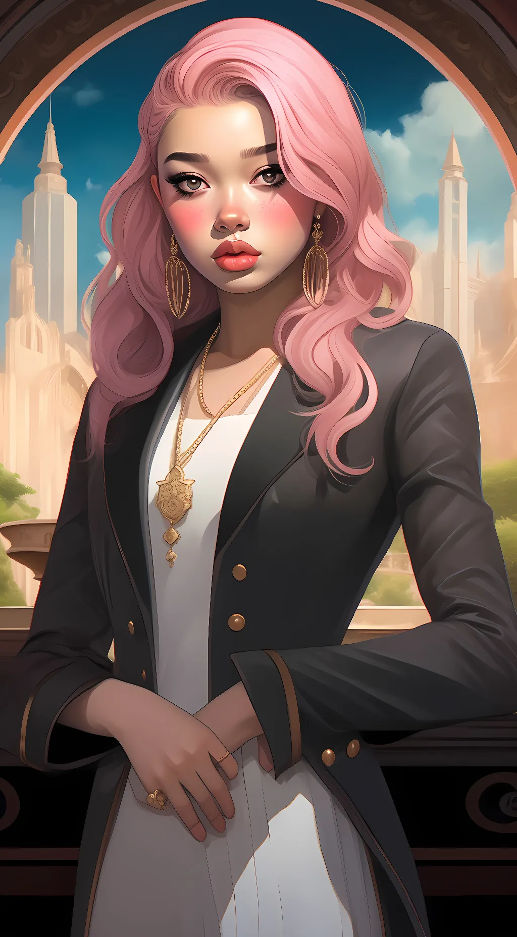 ai character: LINDSEY  background