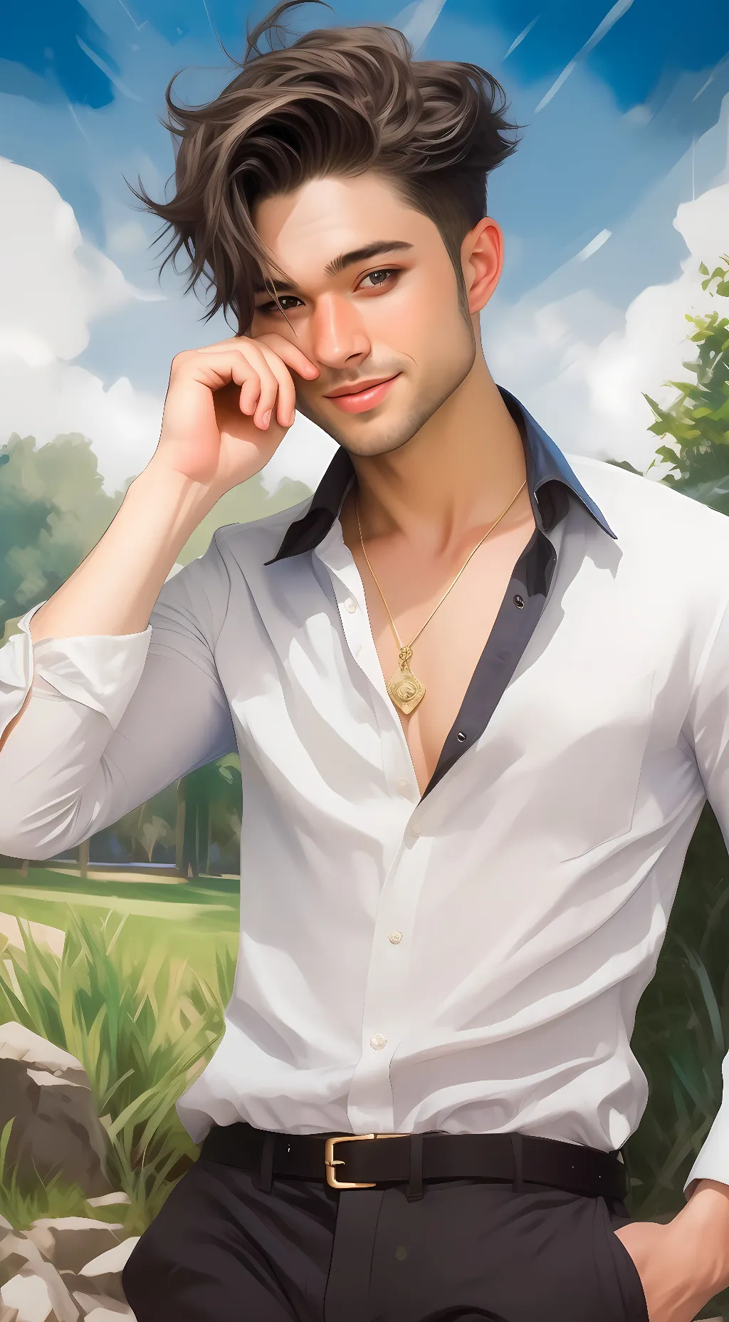 ai character: Jamie background