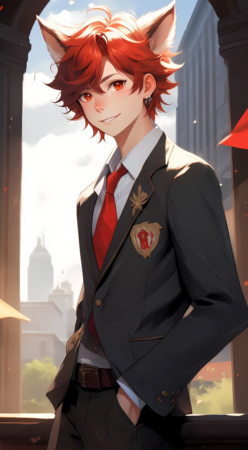 ai character: Aaron background