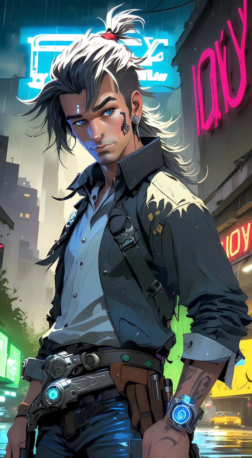 ai character: Jack Young background
