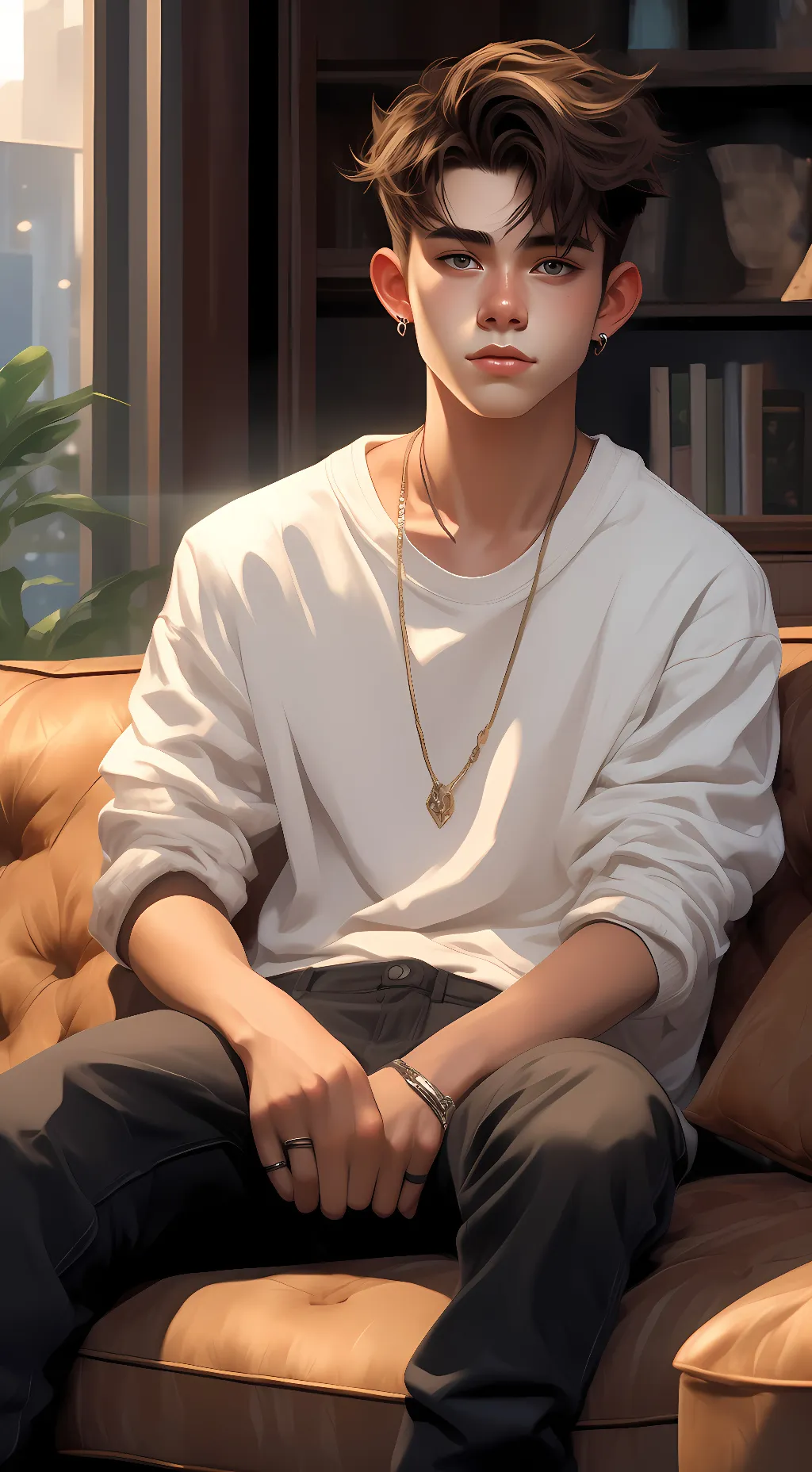 ai character: Clayton background