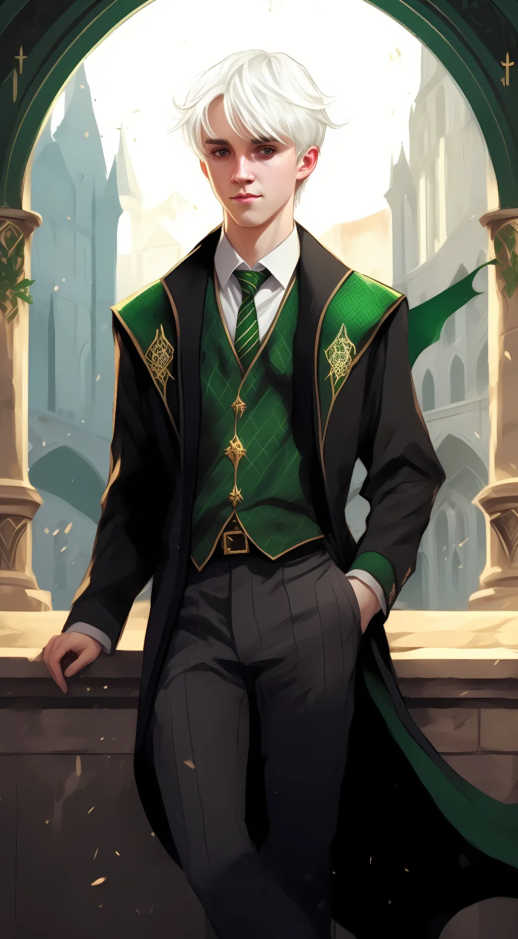 ai character: Draco background