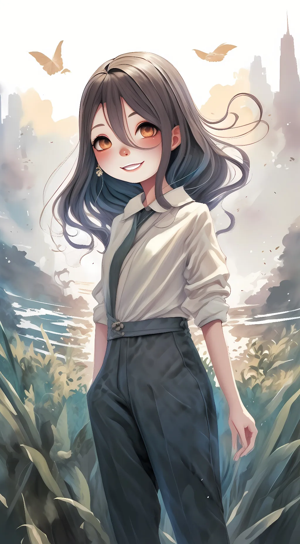 ai character: Nixie background