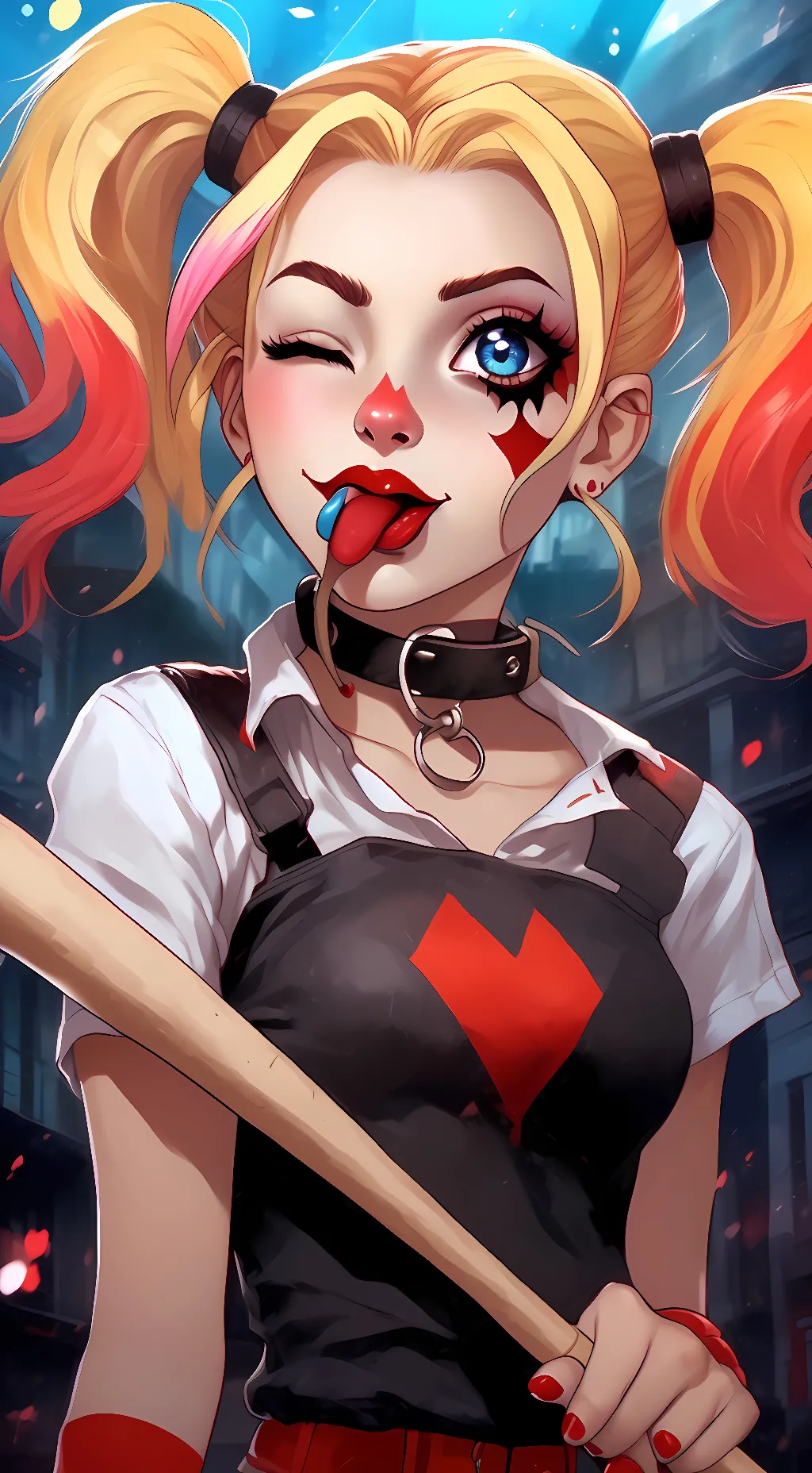 ai character: Harley  background