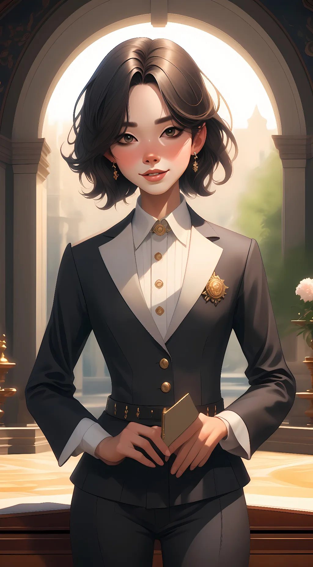 ai character: aracely  background