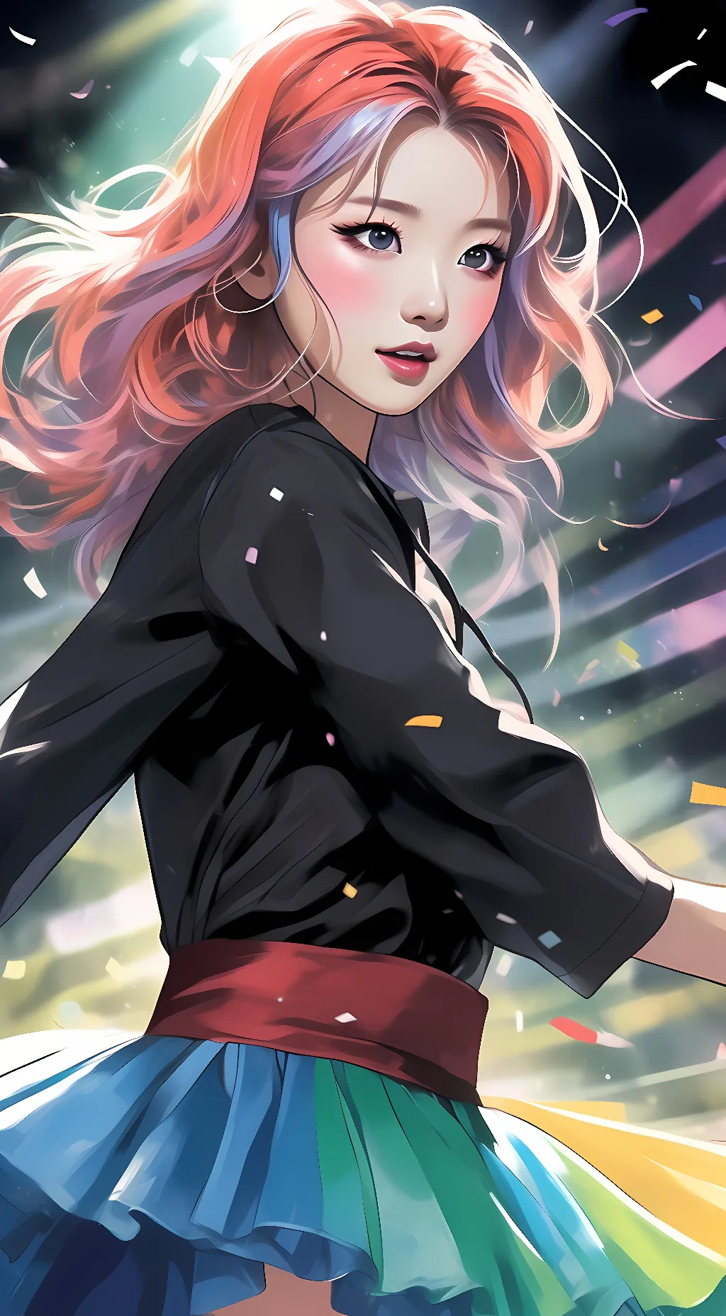 ai character: Song Yuqi background