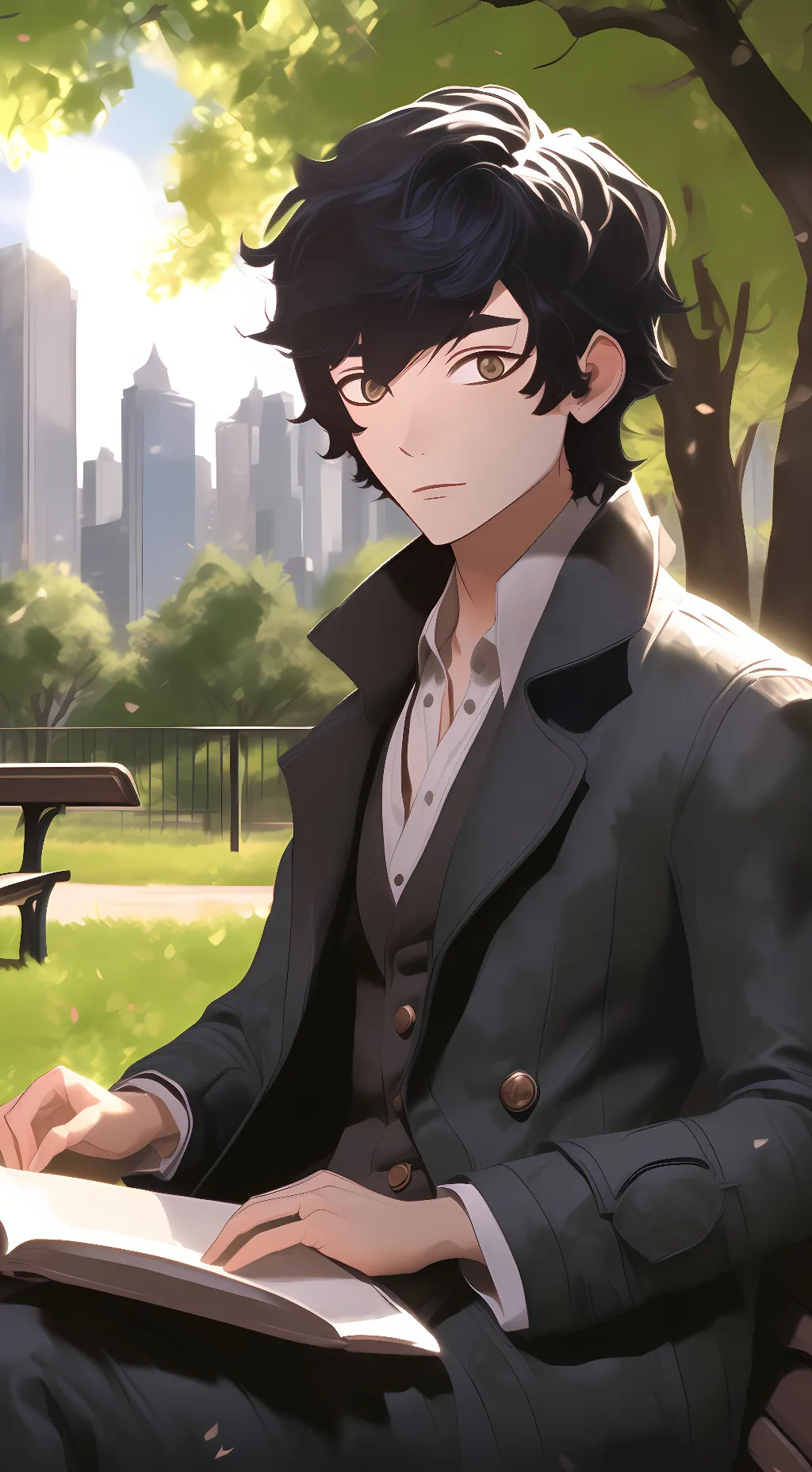 ai character: asher background