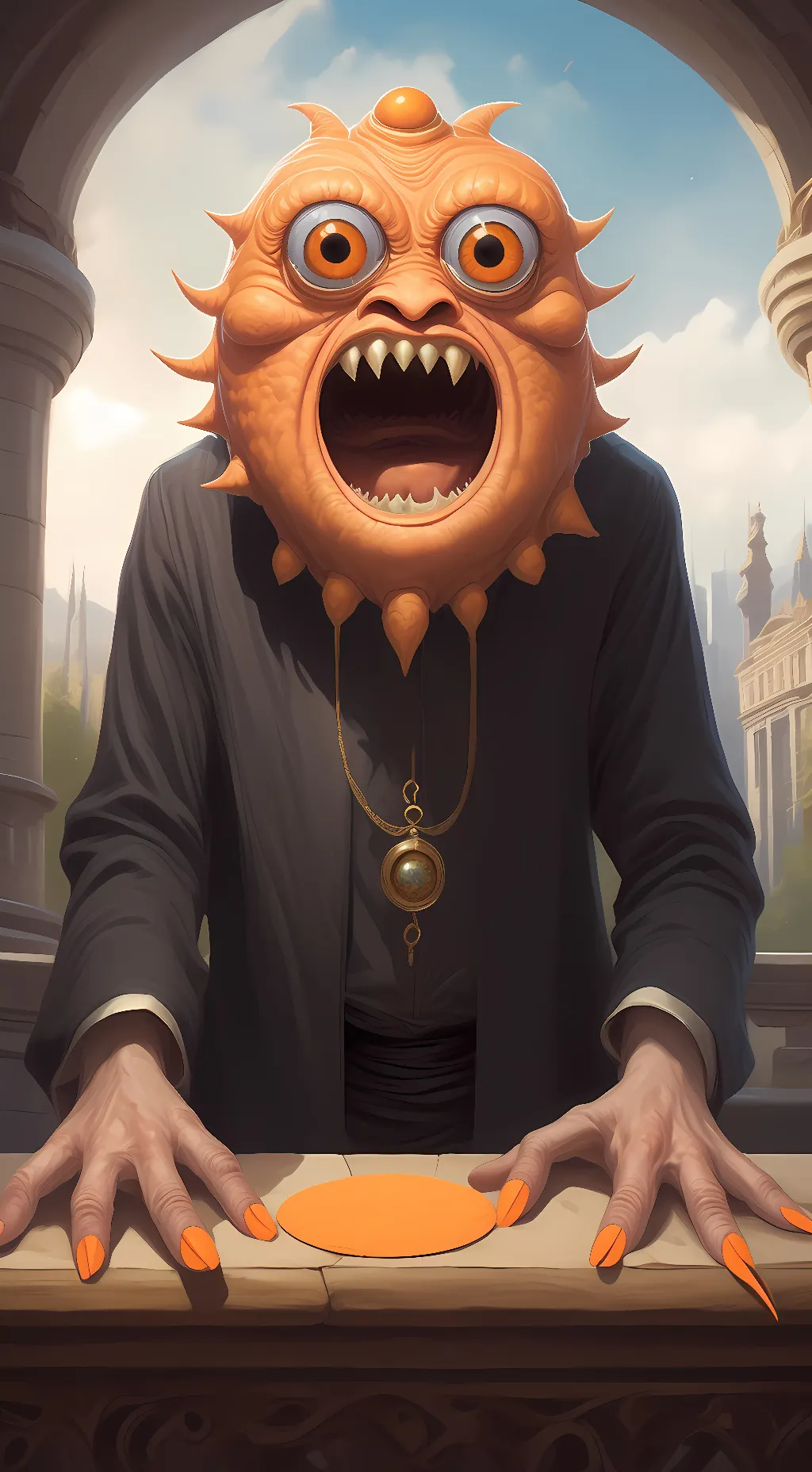 ai character: Yooreek from msm background