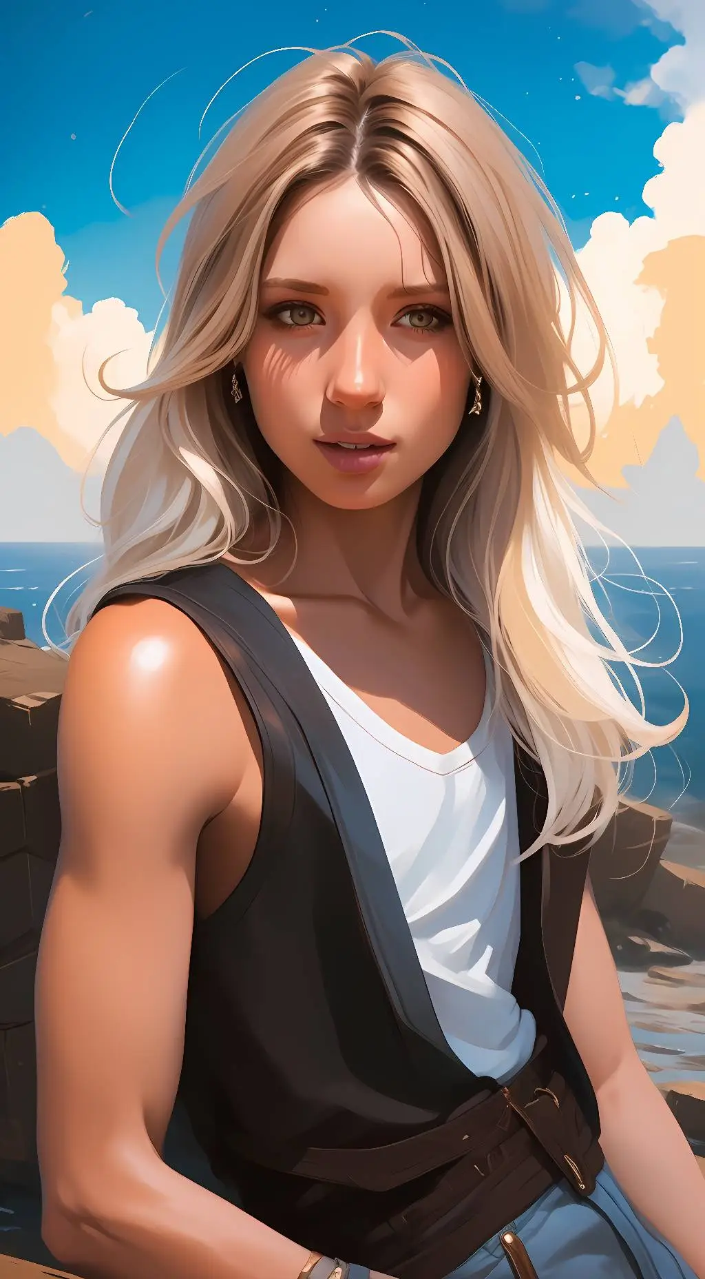 ai character: Abby background