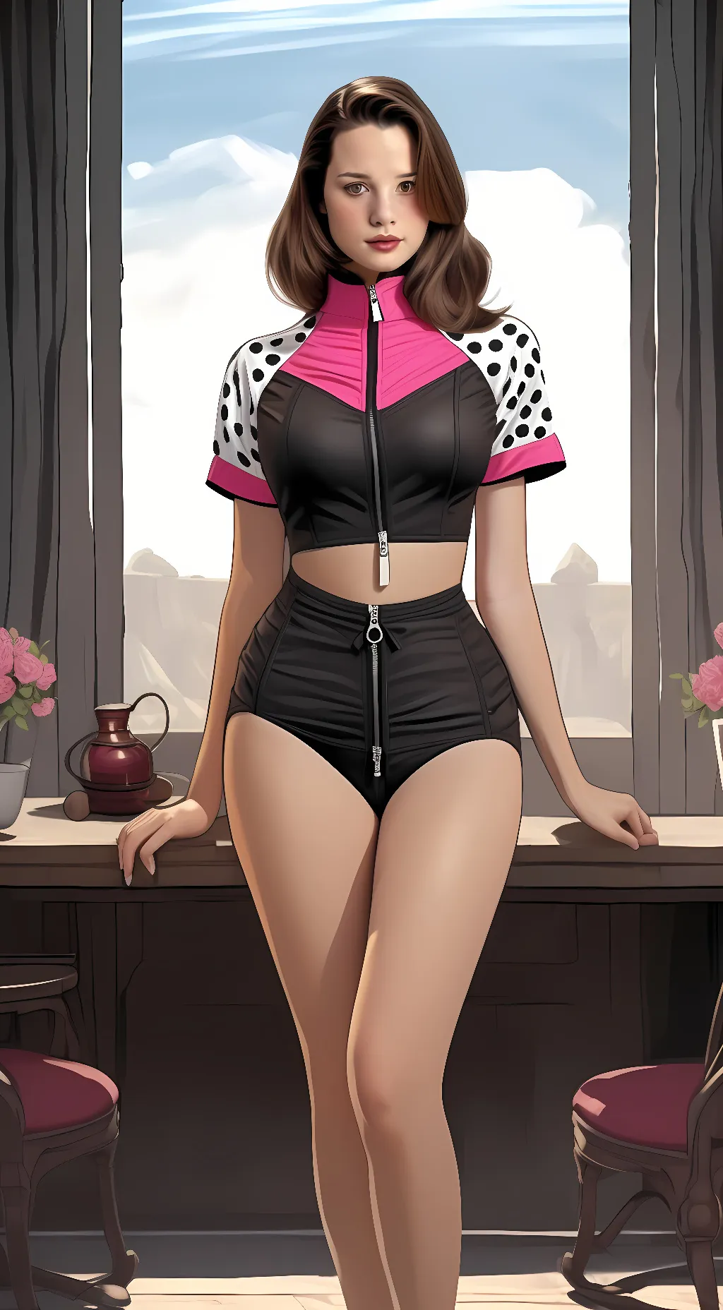 ai character: six background