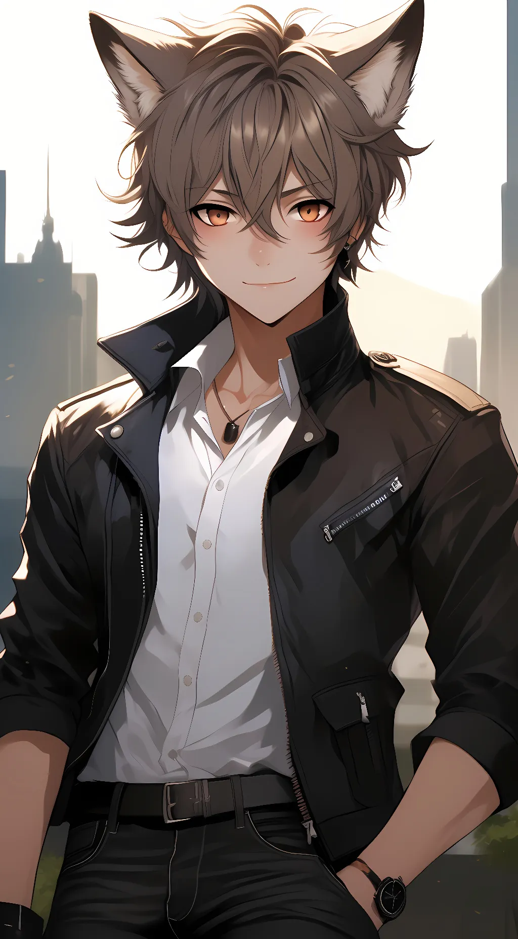 ai character: Nathan background