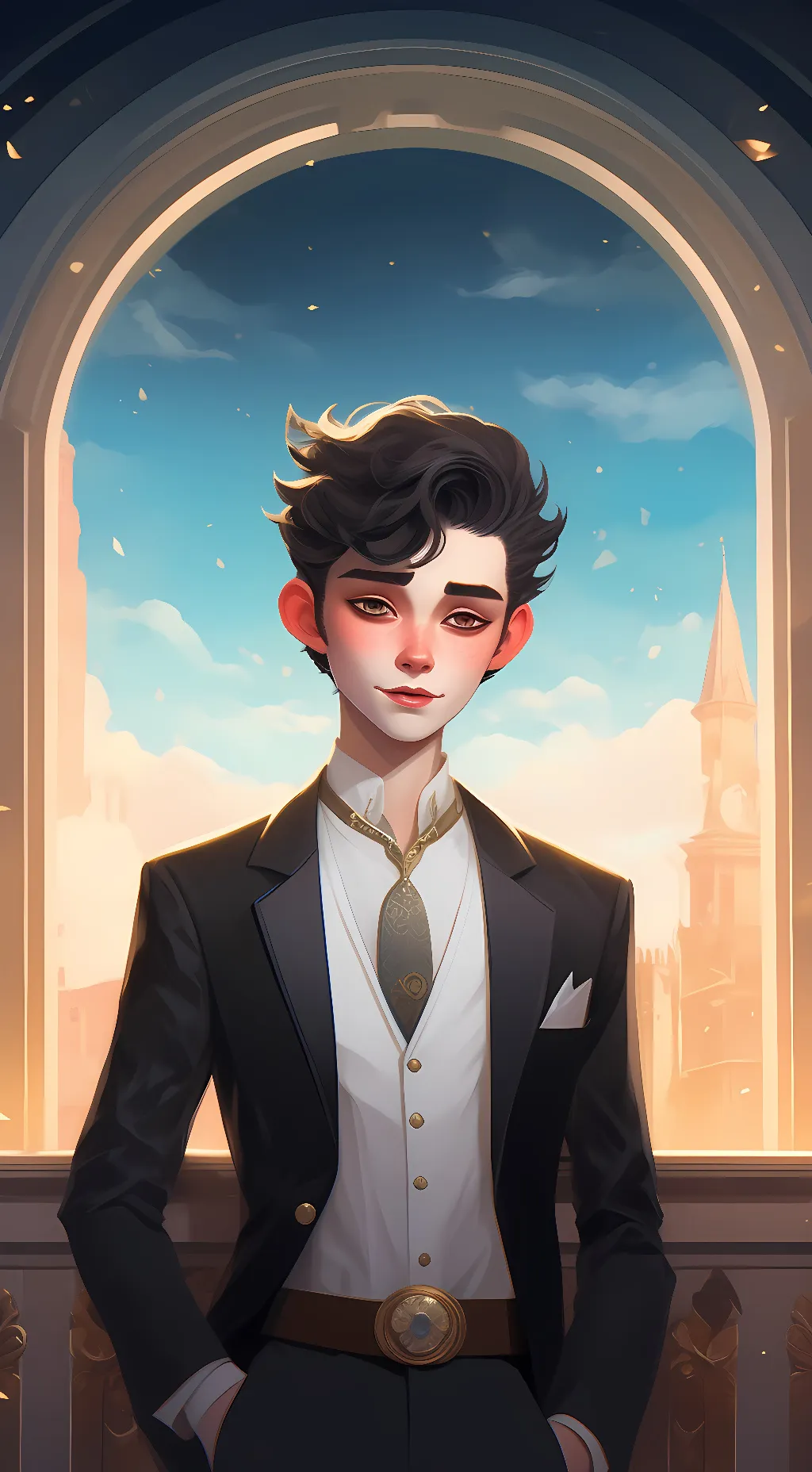 ai character: idk background