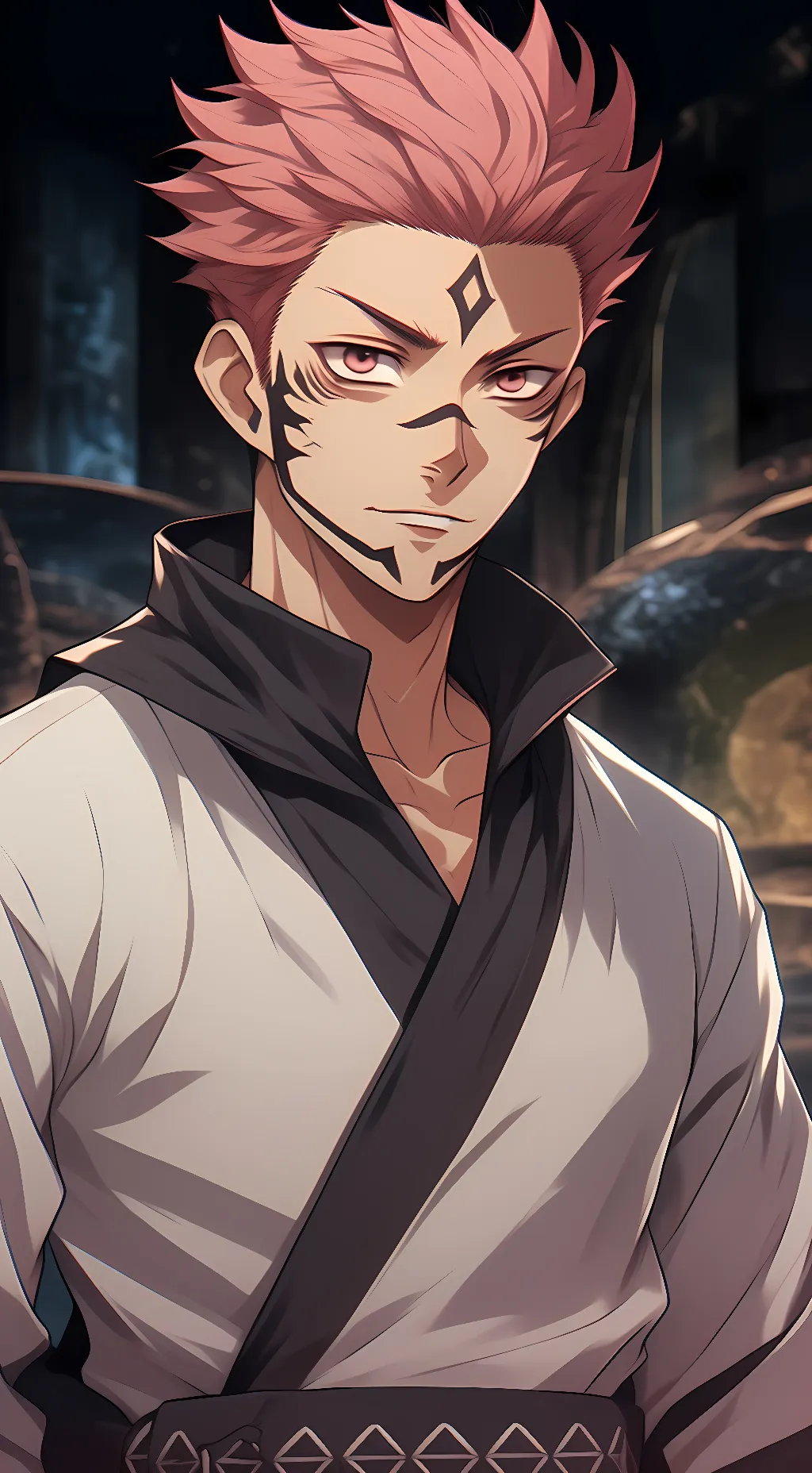 ai character: Ryomen Sukuna background