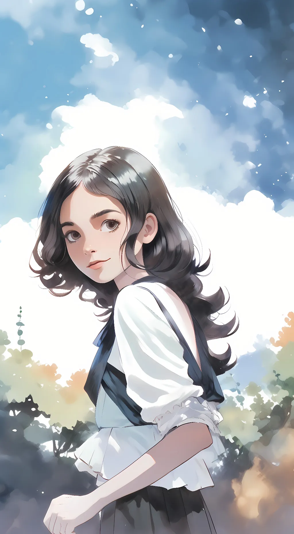 ai character: deleted background