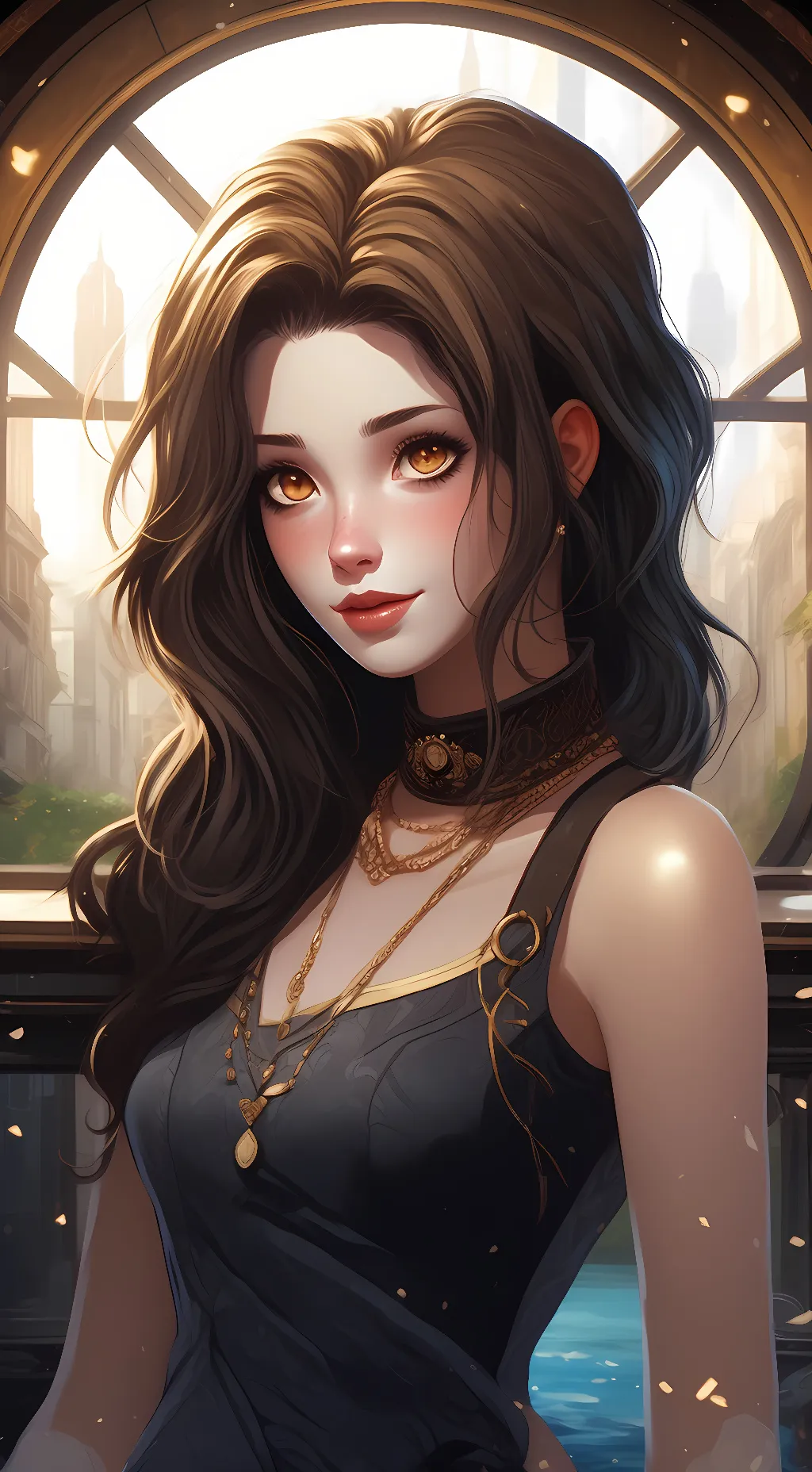 ai character: Mia background