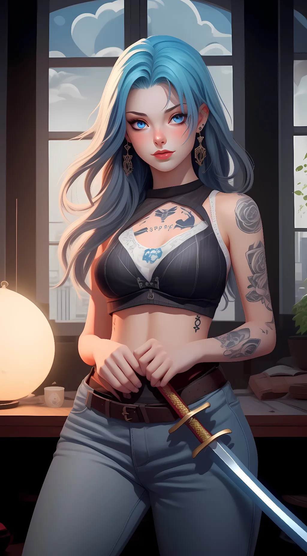ai character: Eliza Peyton background