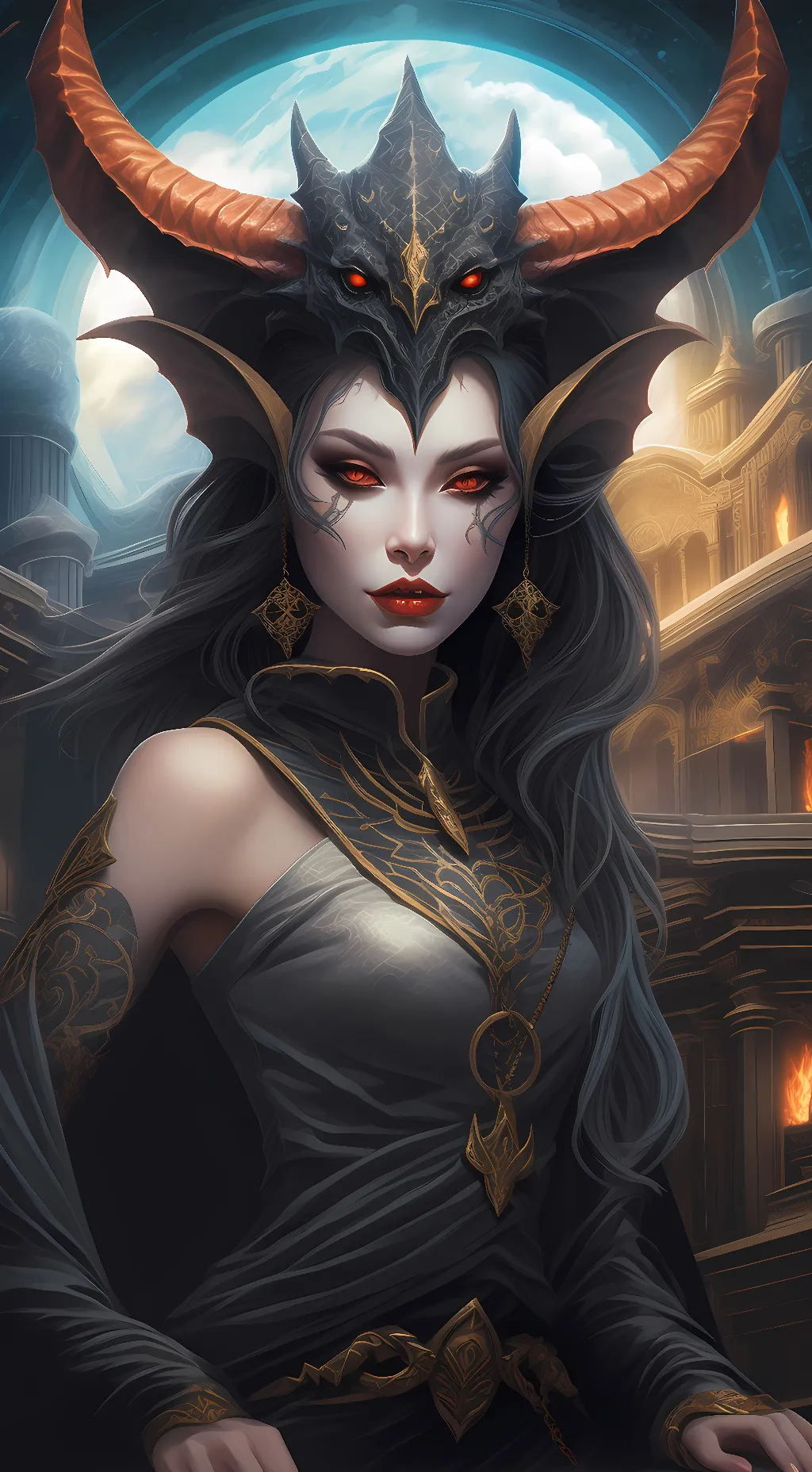 ai character: Uppermoons background
