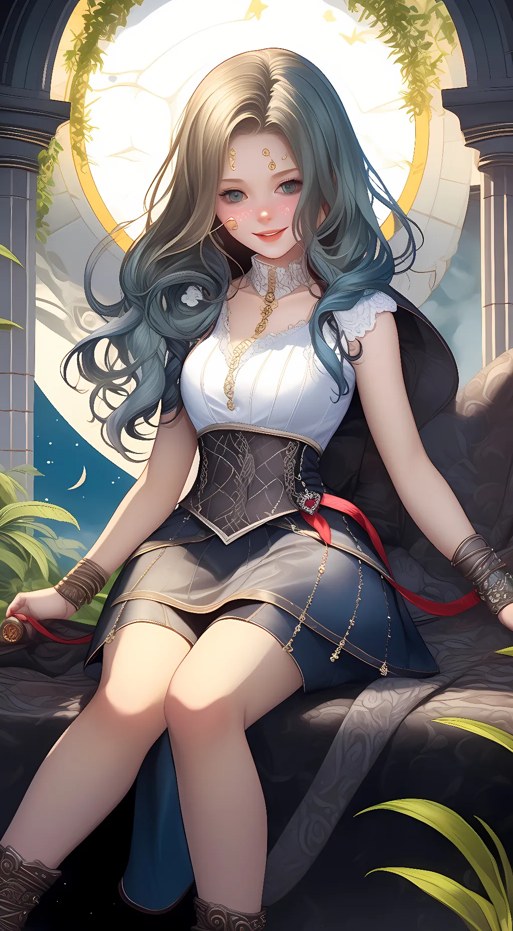 ai character: GET HIM BACK background