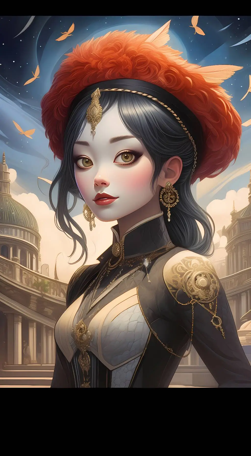 ai character: ari!  background