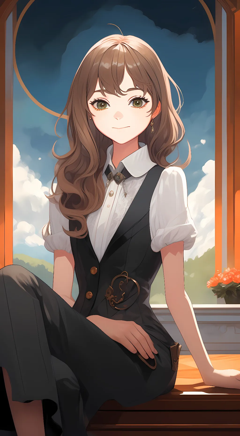 ai character: Hope background