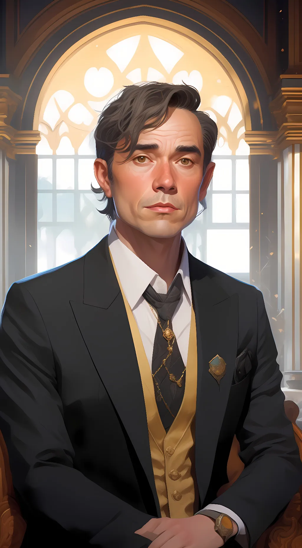 ai character: Julian Kim background