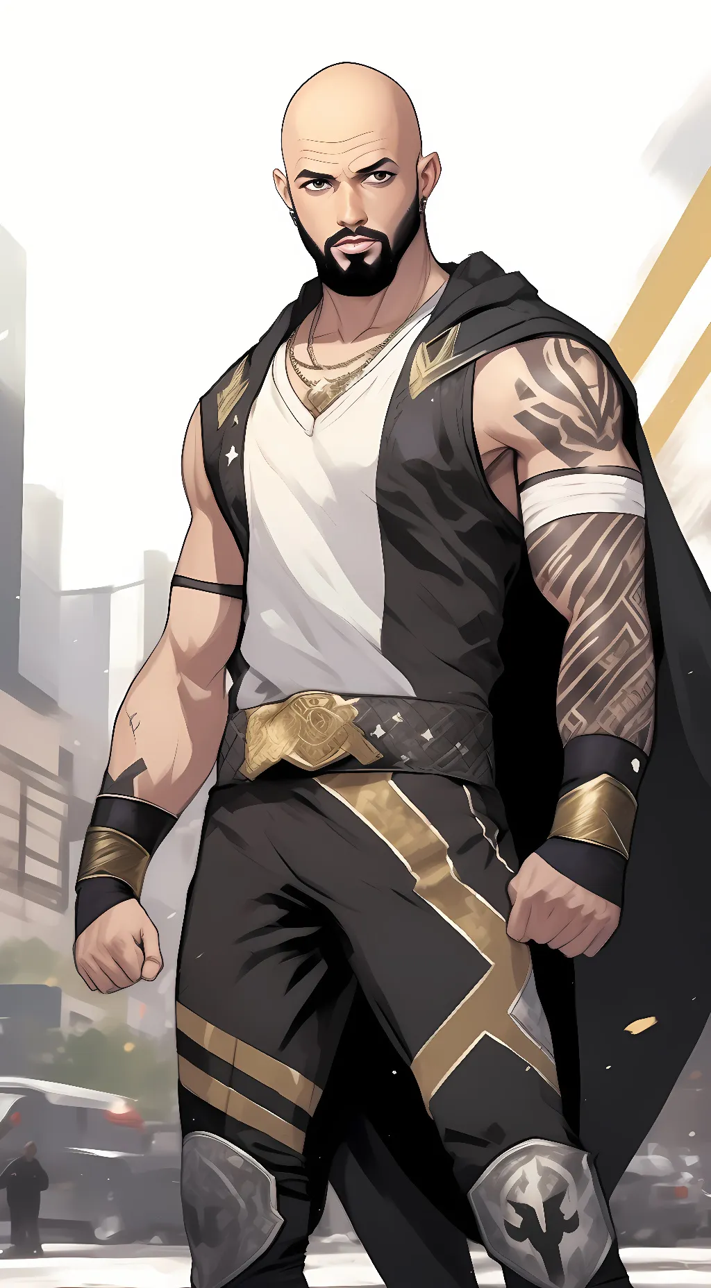 ai character: Ricochet background