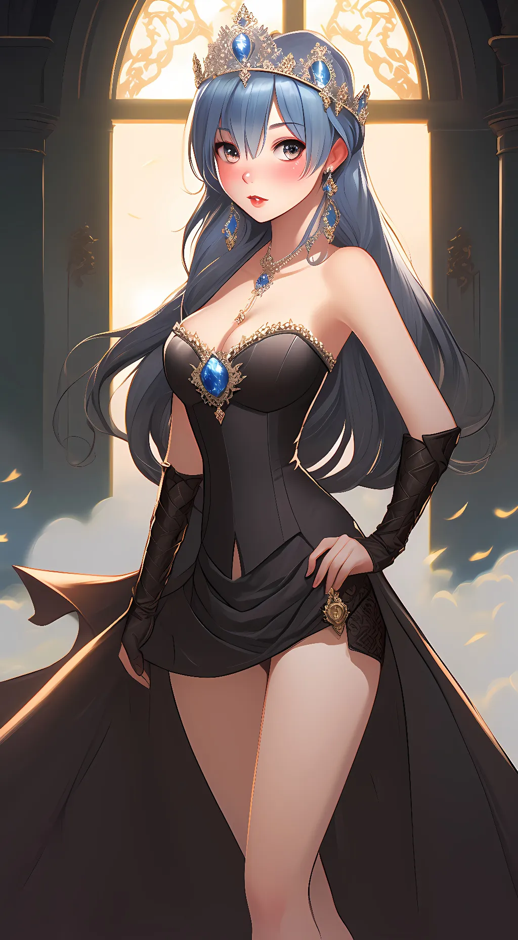 ai character: princess lily background