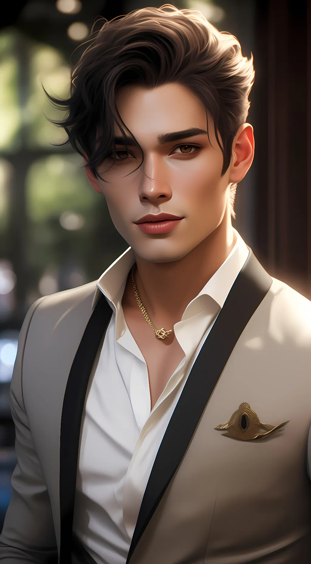 ai character: liam background