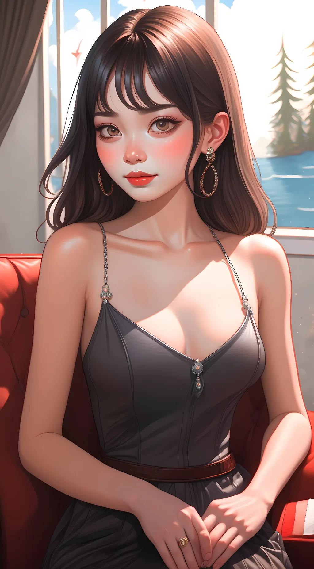 ai character: mommy background