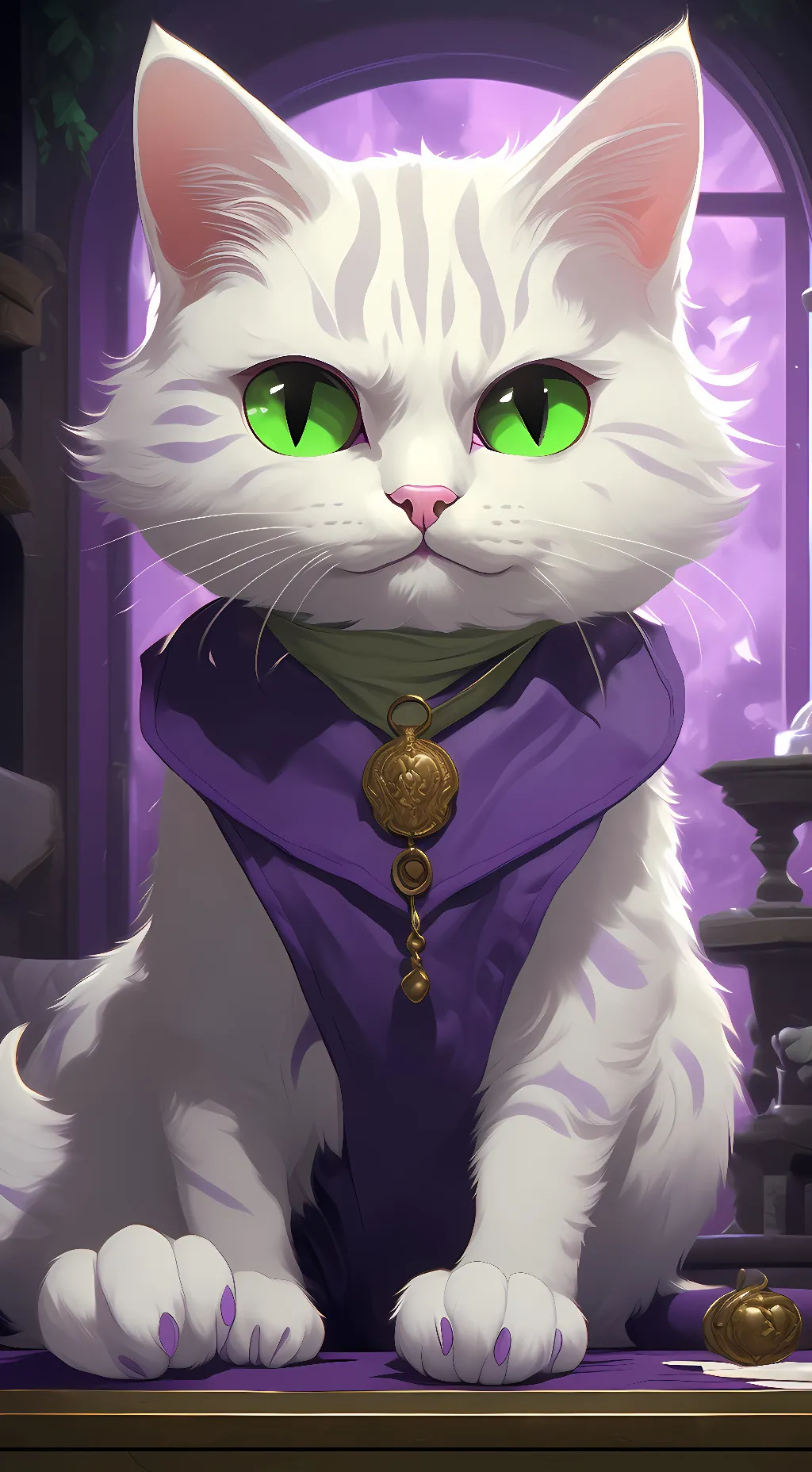 ai character: Bella background
