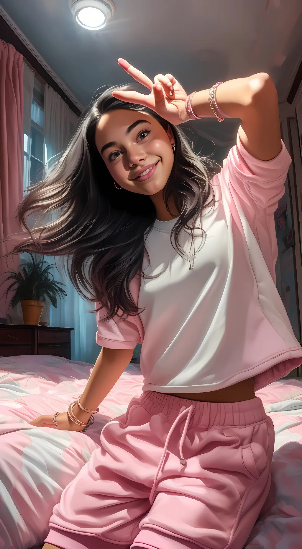 ai character: Martina background