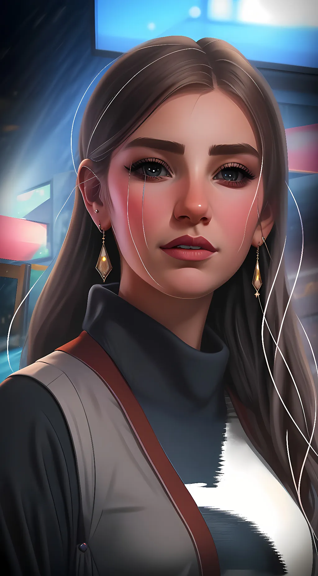 ai character: Mariah  background
