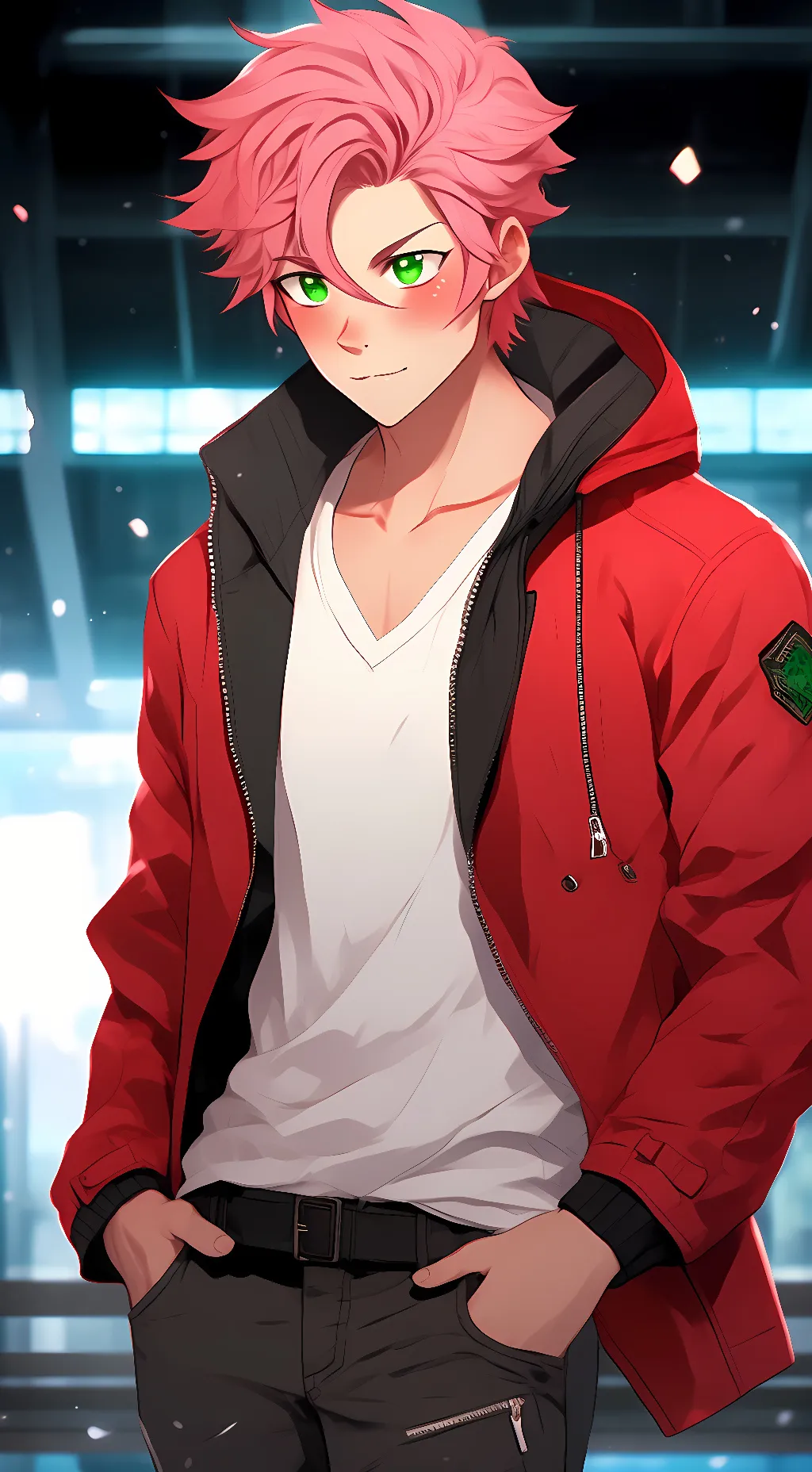 ai character: Jamey rose background