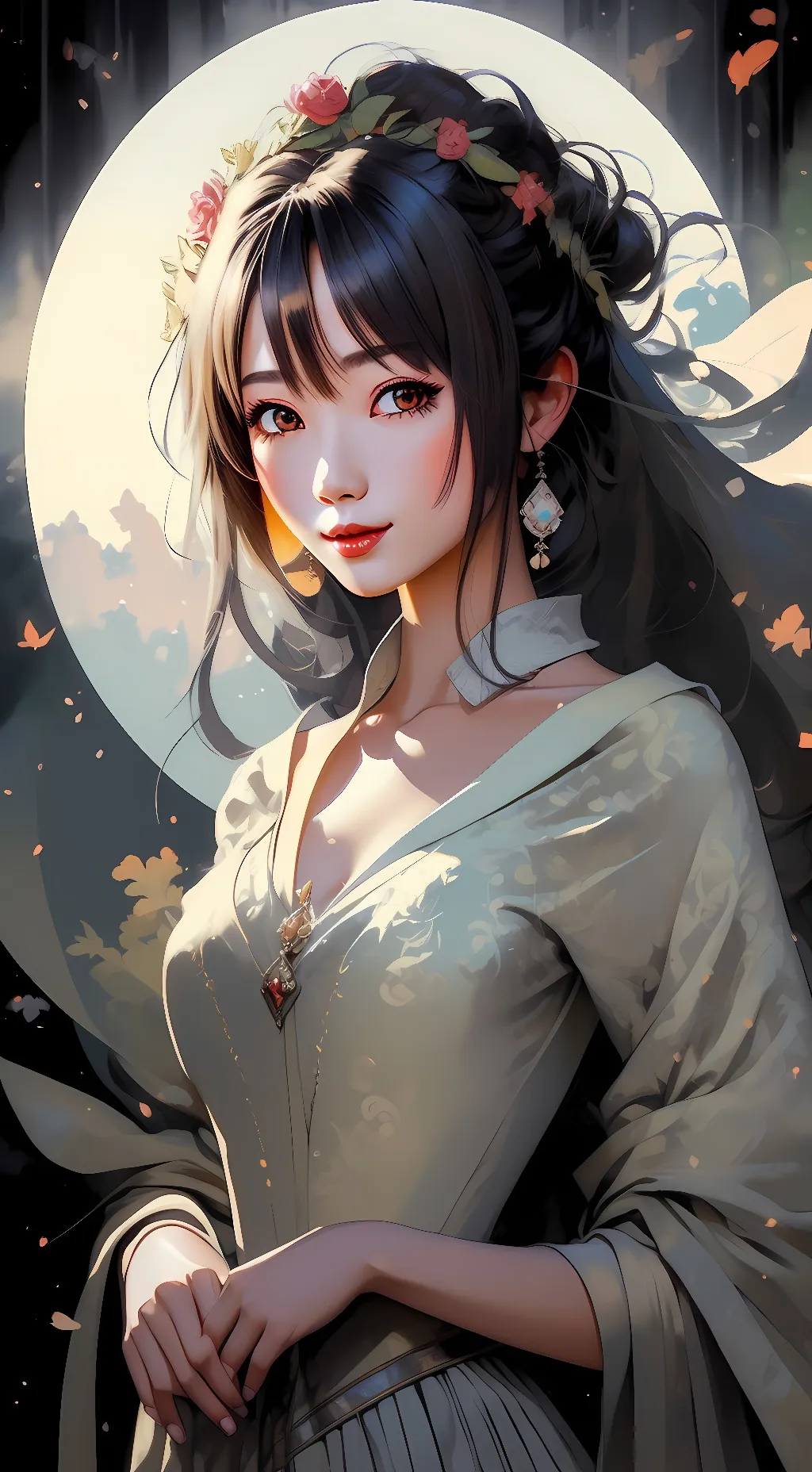ai character: Saky background