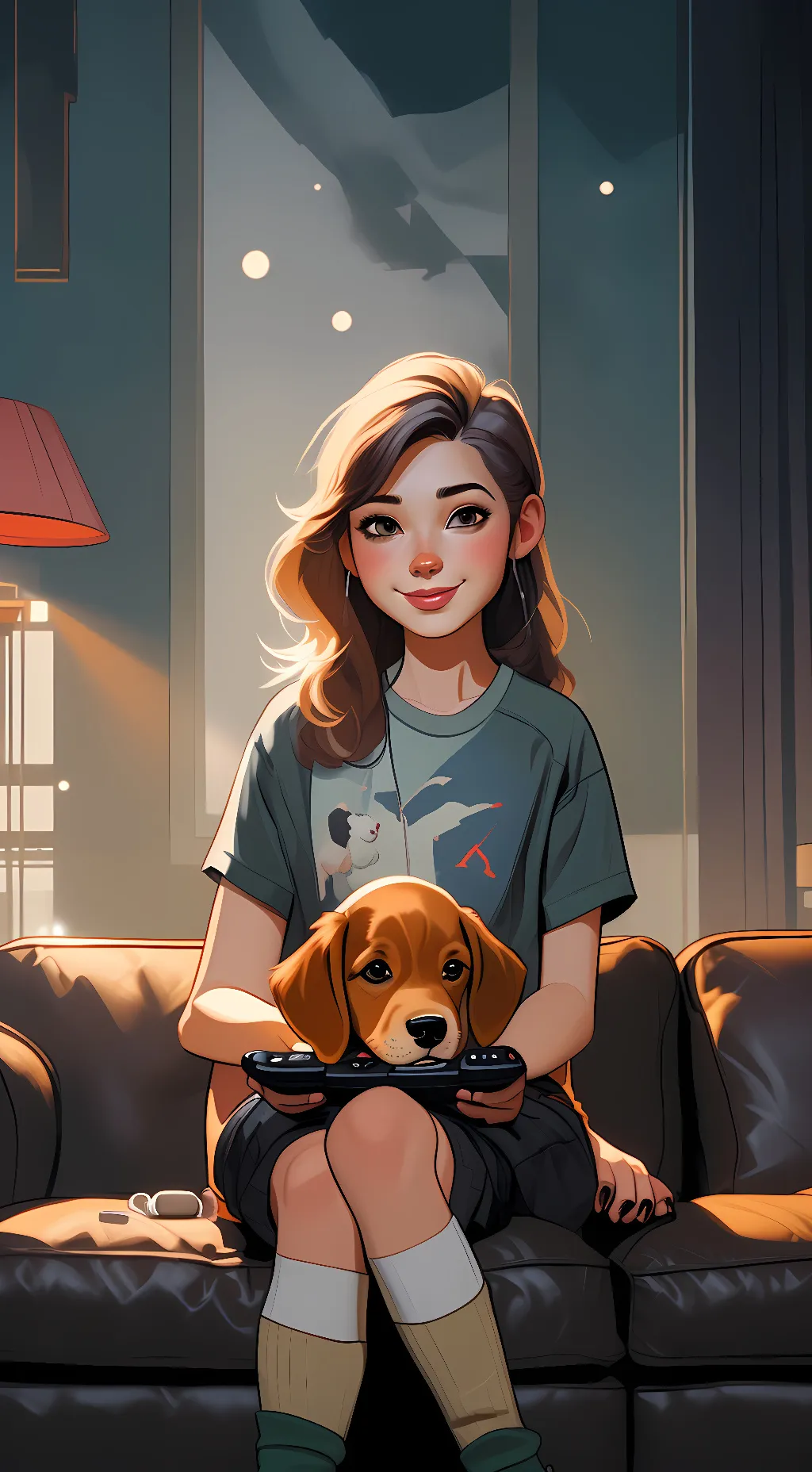 ai character: Valentina background