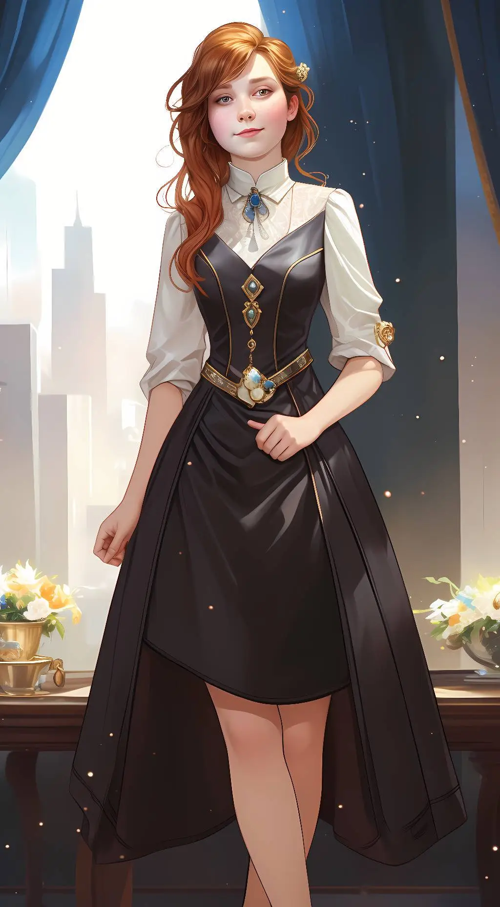ai character: Cuadra Lycana background