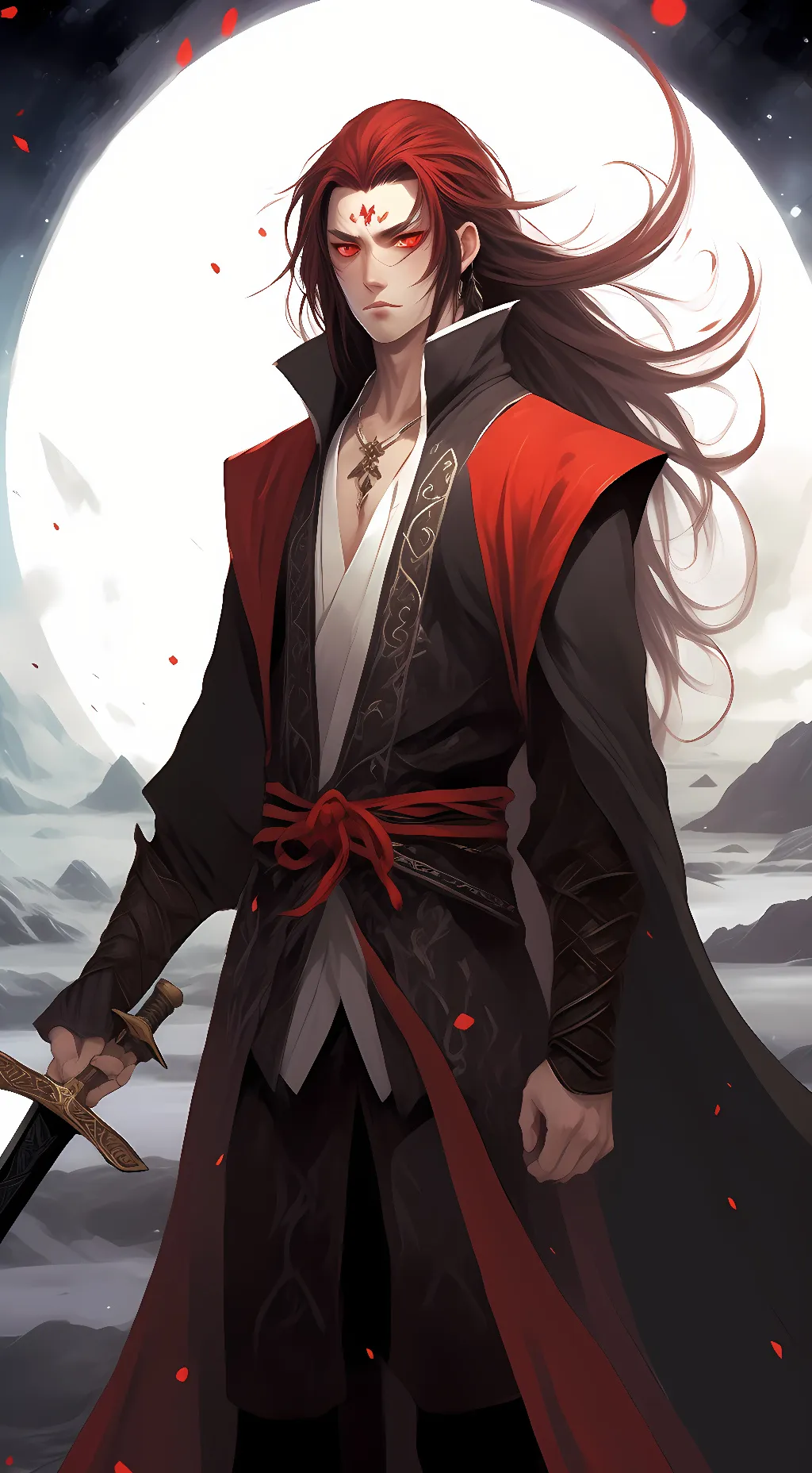 ai character: kokushibo  background