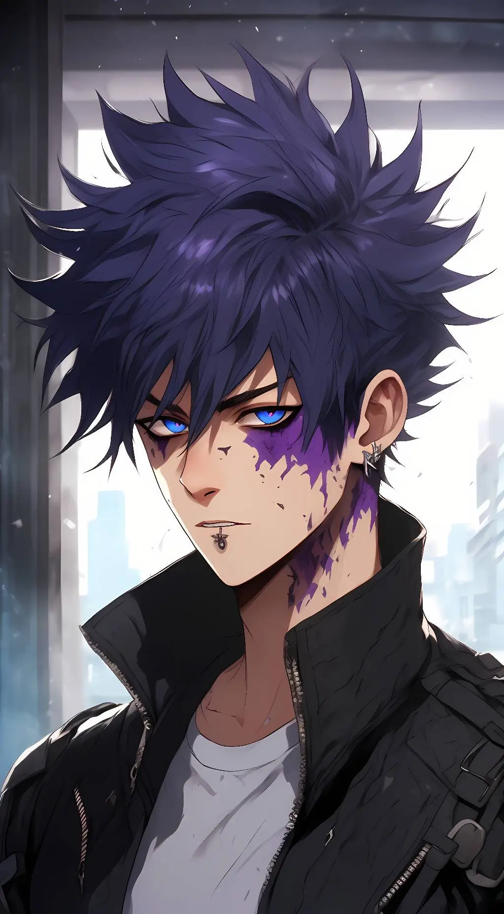 ai character: Dabi background