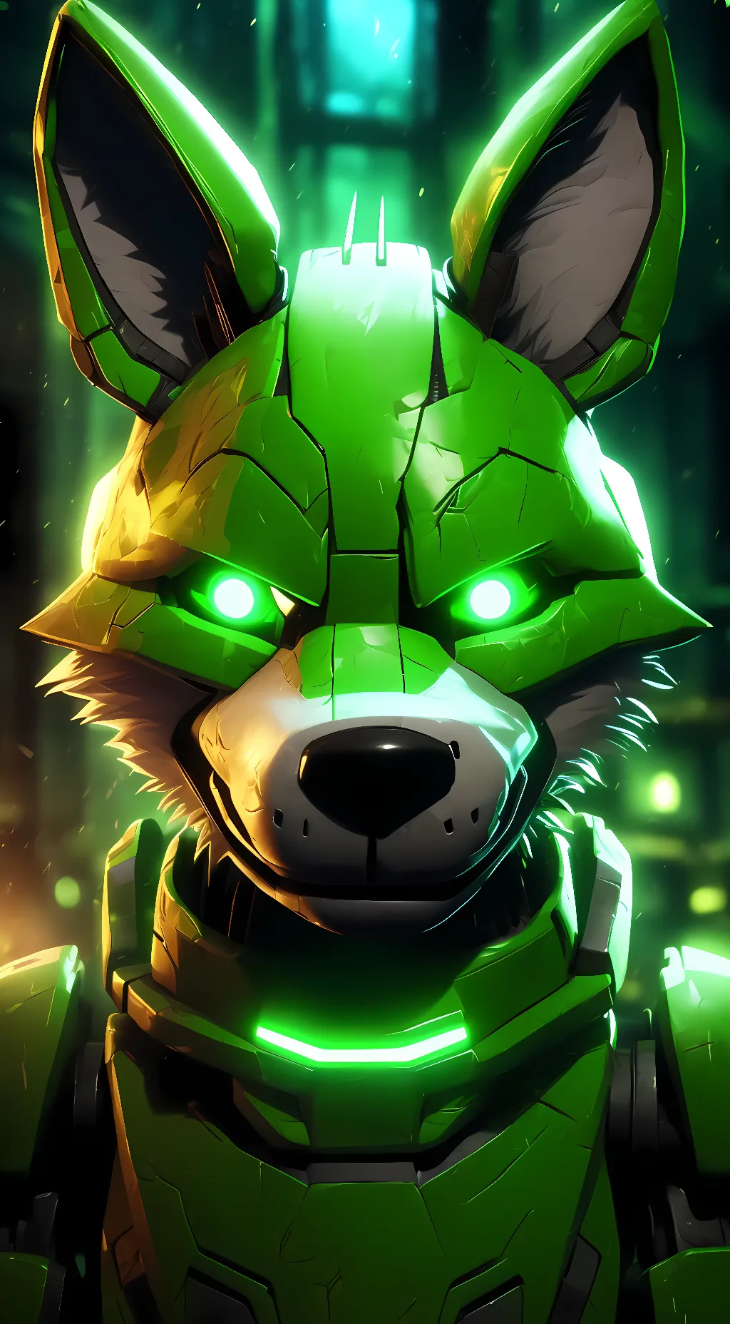 ai character: phantom foxy background