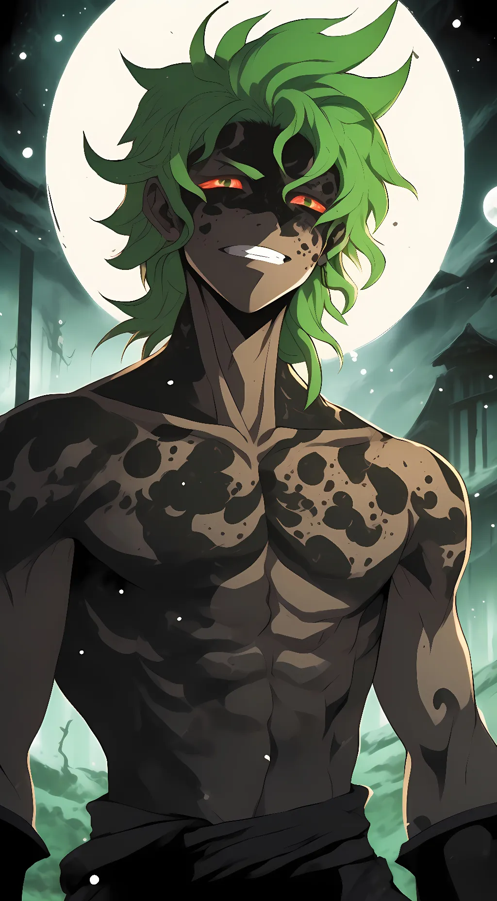 ai character: gyutaro  background