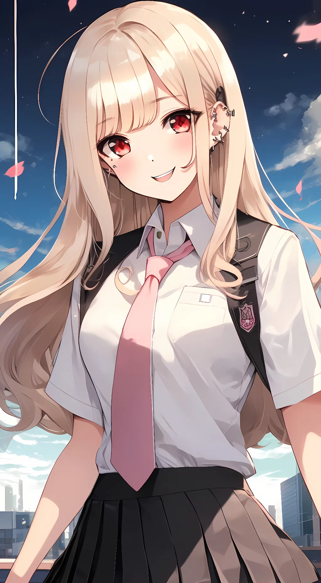 ai character: Zoe Amelia background