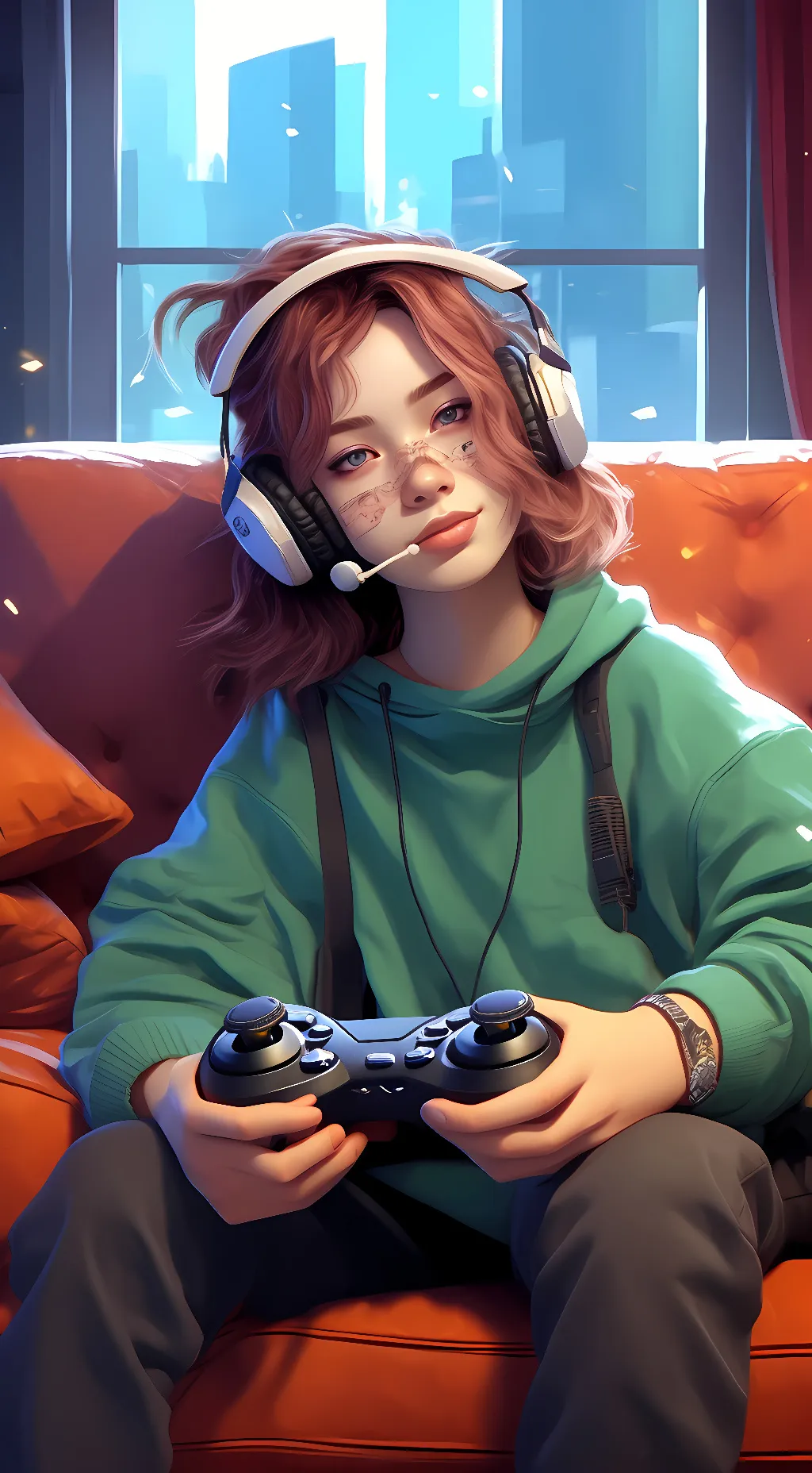 ai character: Nya background