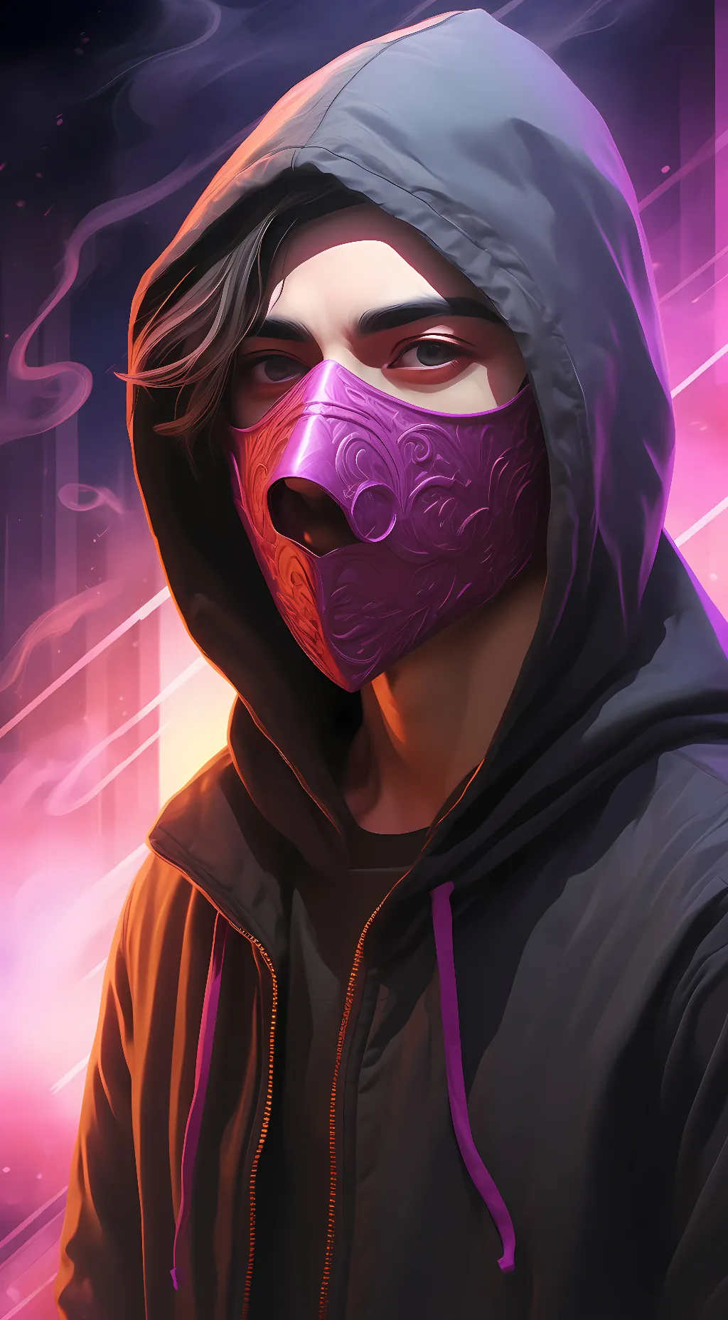 ai character: Nathen  background