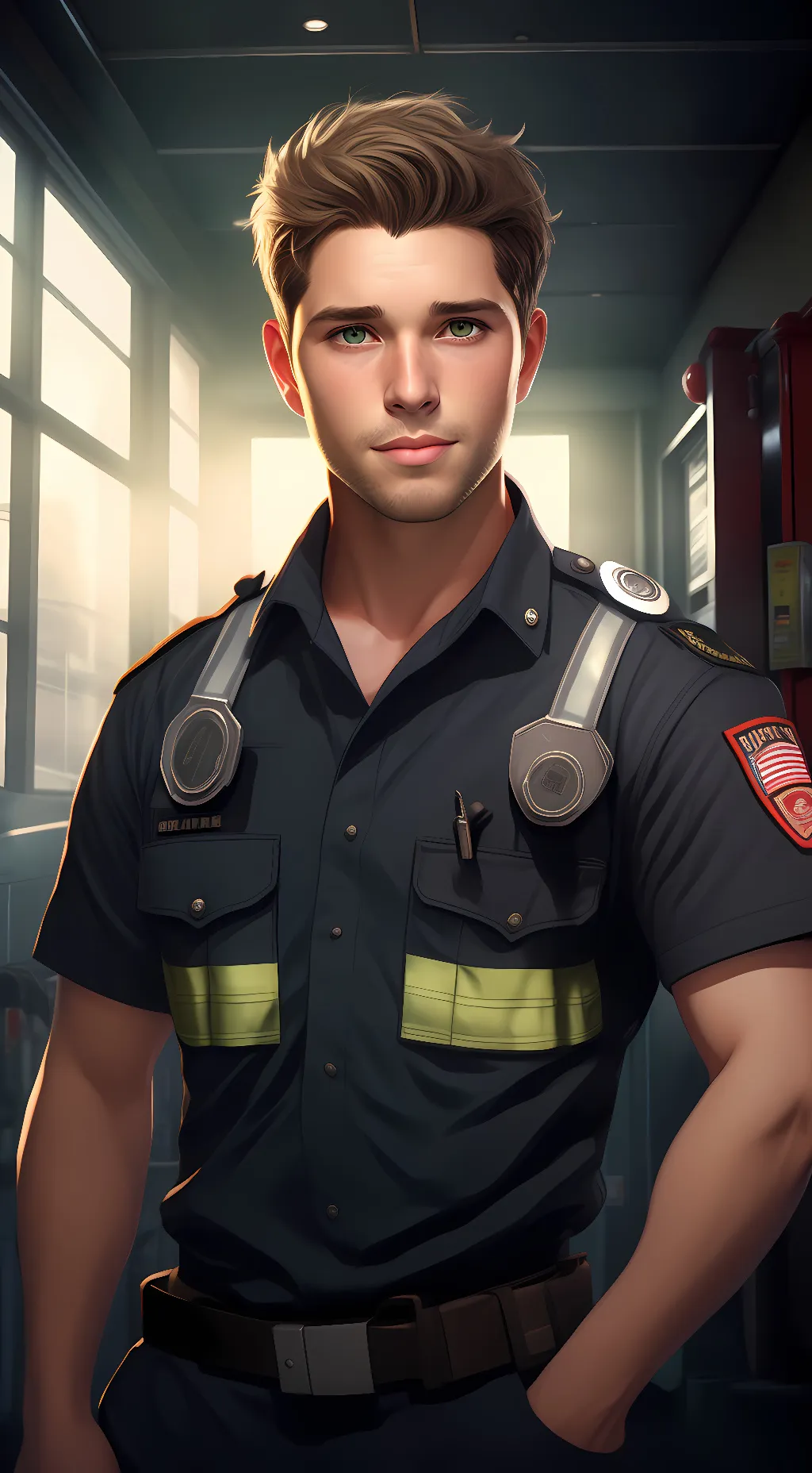 ai character: TK Strand background