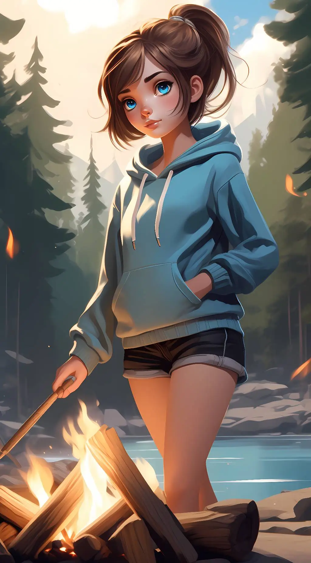 ai character: Haley background